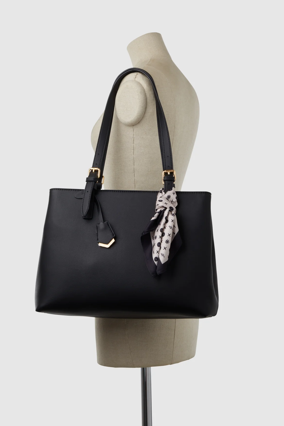 Tote Bag With Scarf - Image 4